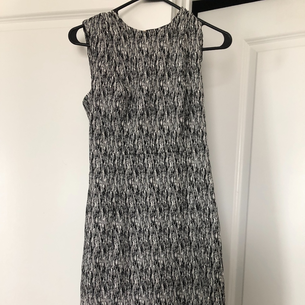 Calvin Klein Black and White Dress